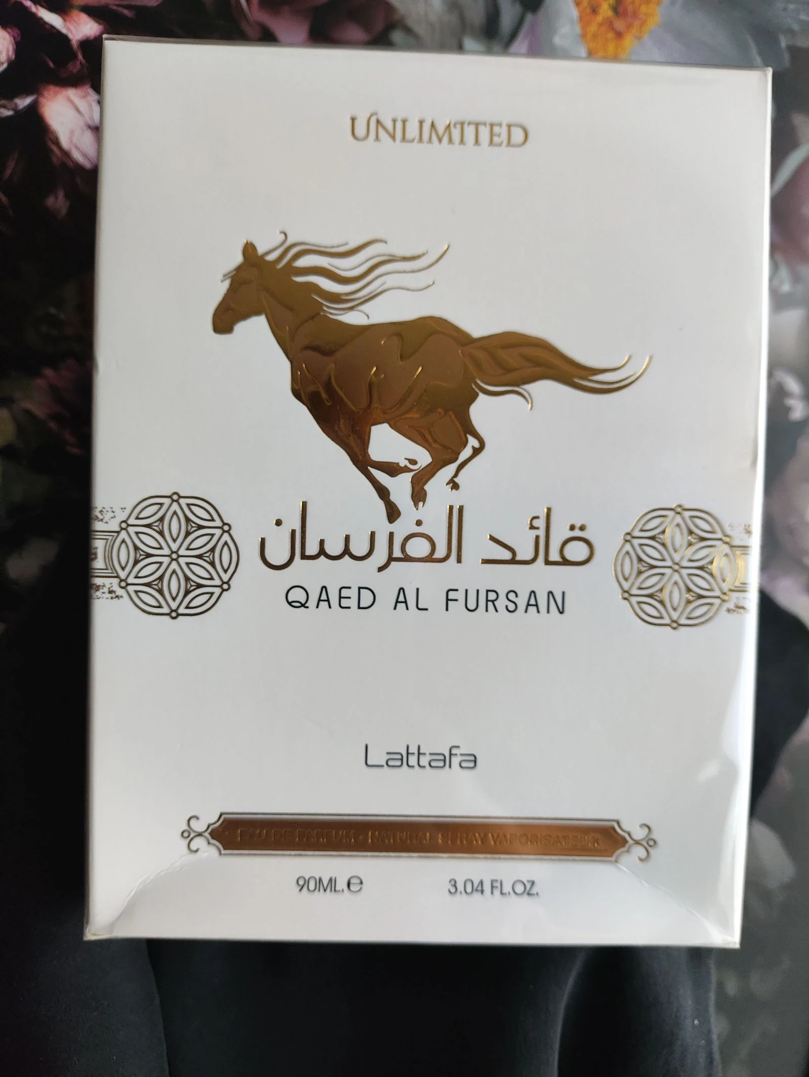 Parfum Qaed al Fursan white 90 ml - Lataafa